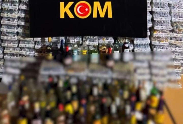 81 ilde sahte ve kaçak içki operasyonu