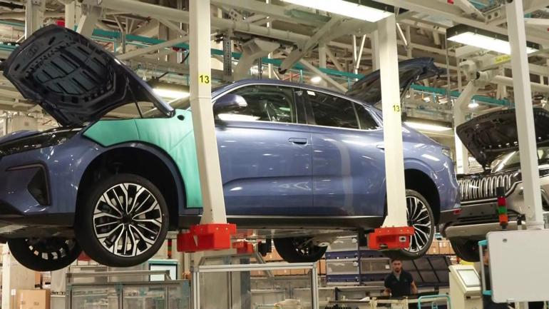 CNN TÜRK TOGG Üretim Kampüsünde: Türkiye’nin ilk yerli-elektrikli otomobili burada üretiliyor