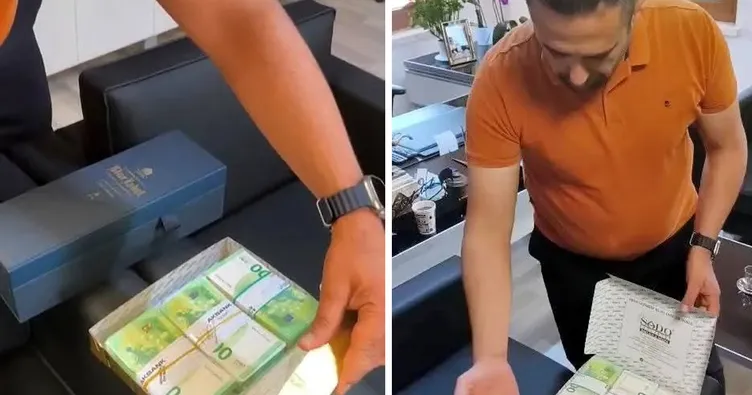 Baklava kutusundaki euro görüntülerini Türkiye konuşmuştu! CHP’li başkan ve yardımcısı hakim karşısında!