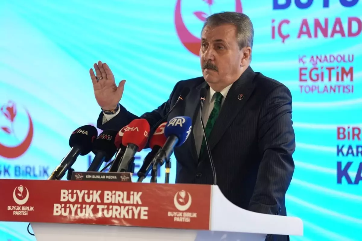 BBP lideri Destici’den 16 bin lira maaş alan emeklileri mest edecek öneri