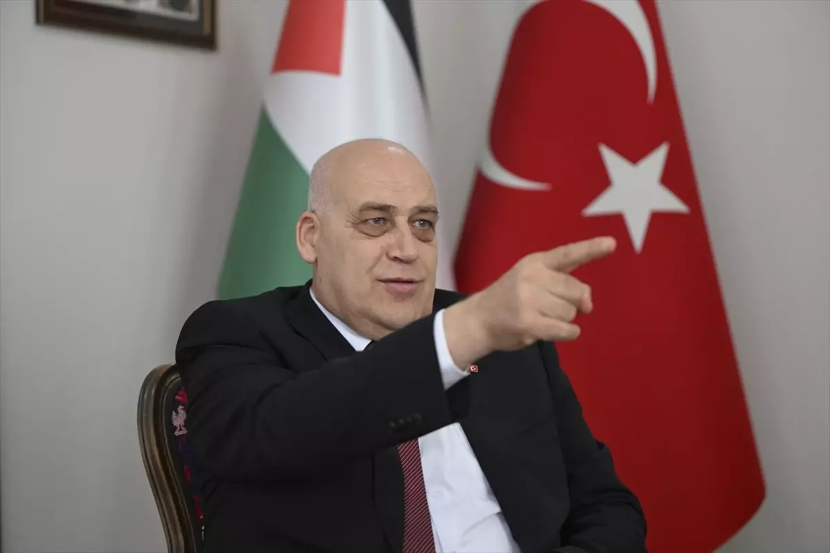 Filistin’in yeni Ankara Büyükelçisi Abu Jaish, Türkiye’nin ülkesinin en büyük destekçisi olduğunu söyledi Açıklaması