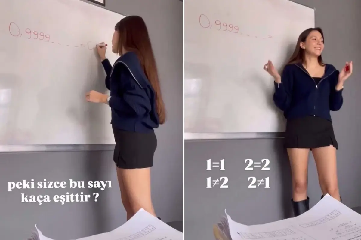 Kadın öğretmenin kıyafeti büyük tartışma yarattı