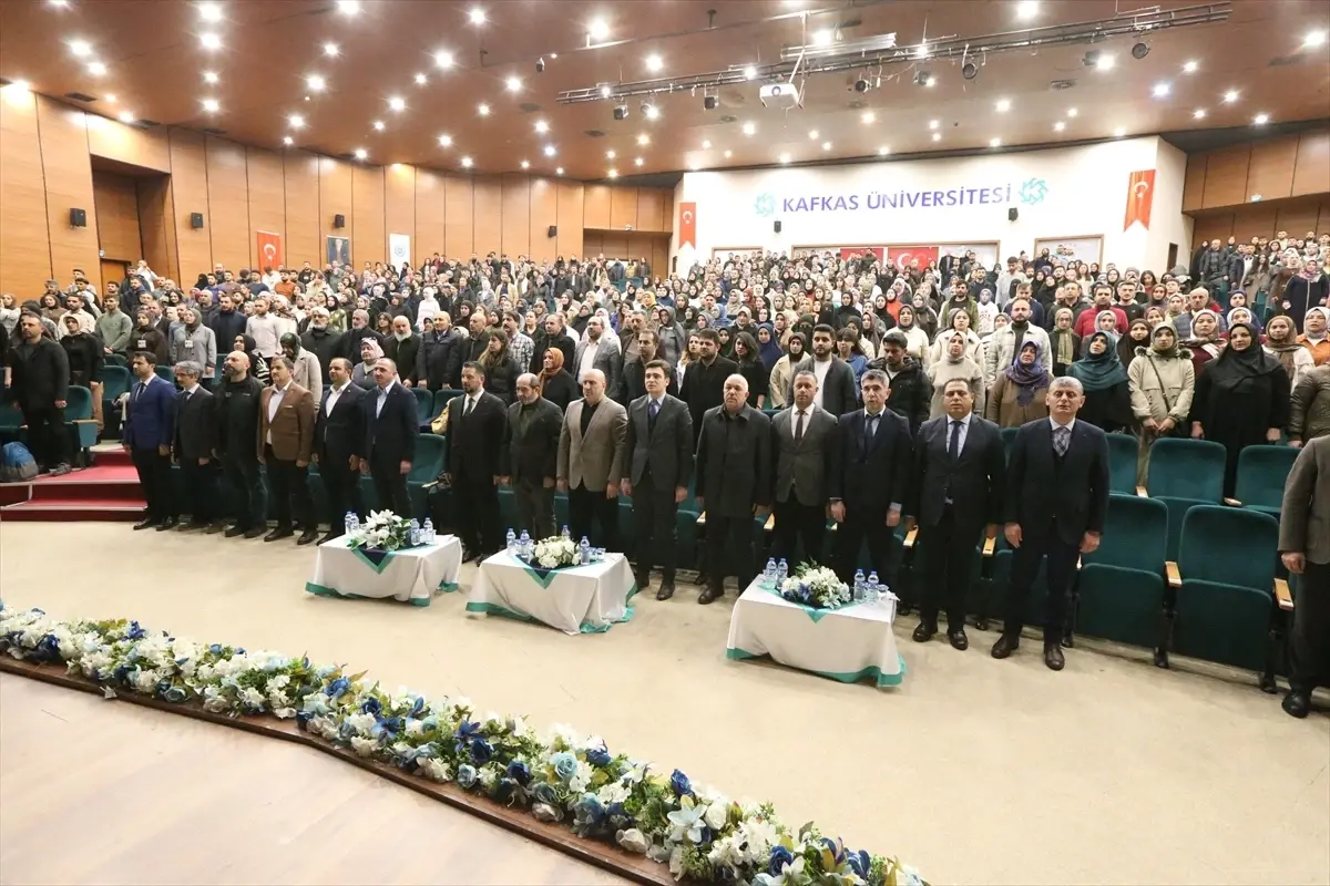 Kars’ta Mevlana’nın 752. vuslat yıl dönümü dolayısıyla program düzenlendi