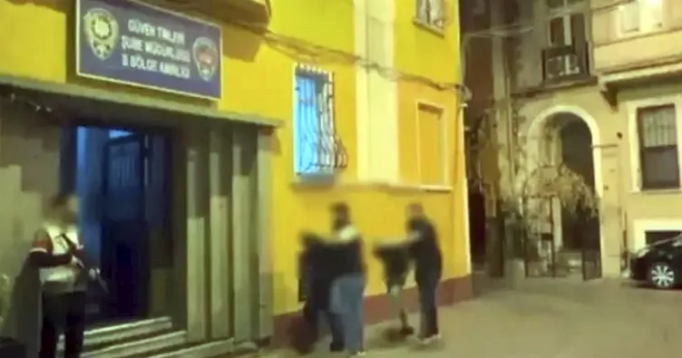 Sokakta nöbet geçiren epilepsi hastasının telefonunu çaldılar