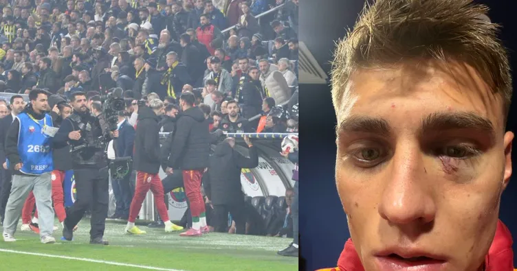 Son dakika: Galatasaraylı Kazımcan Karataş’a çakmak atan taraftar gözaltına alındı! 1 yıl boyunca müsabakalara giremeyecek!