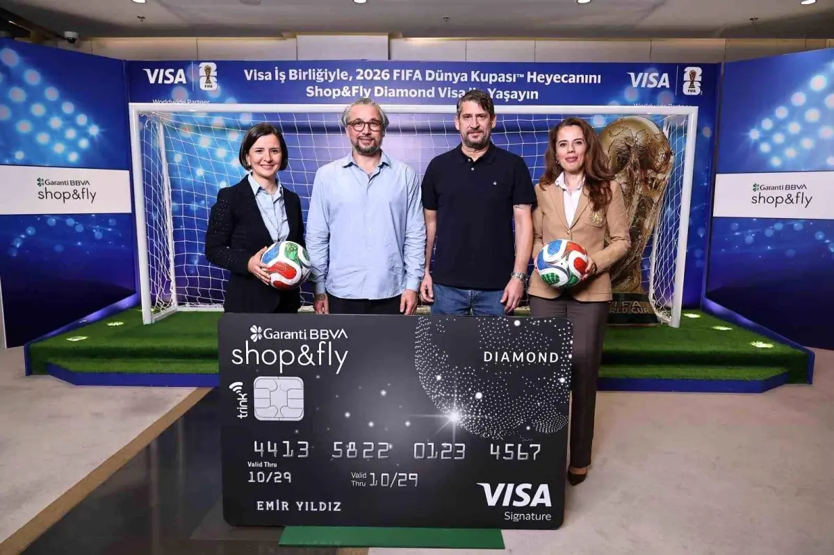 Visa, Garanti BBVA ile 2026 FIFA Dünya Kupası için iş birliği yaptı