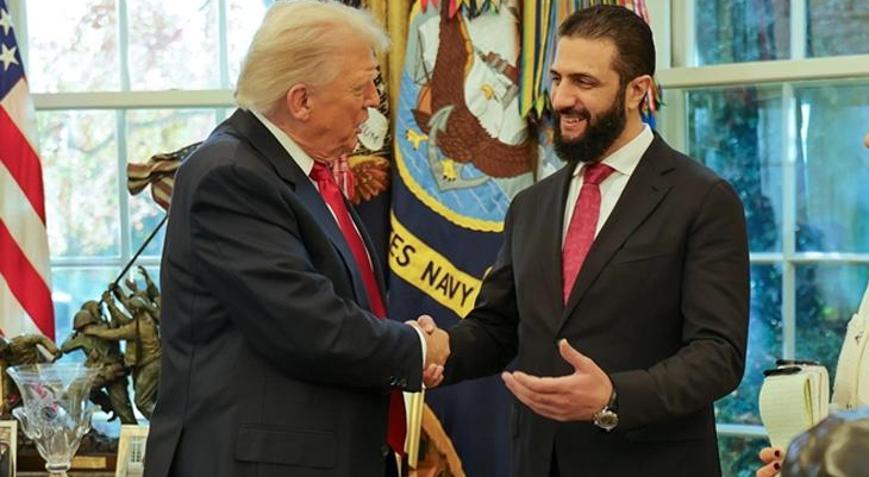 ABD Başkanı Trump: Suriye Cumhurbaşkanı ile çok iyi bir görüşme gerçekleştirdik