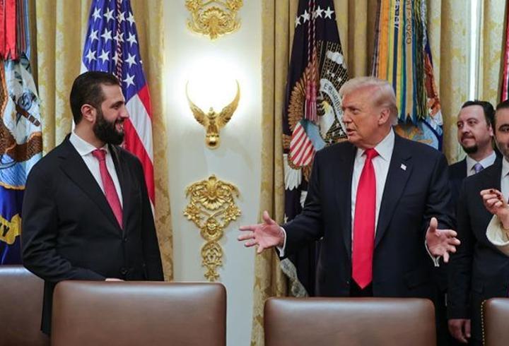 Trump ile Şara arasında kritik zirve! “Çok iyi bir görüşme oldu”