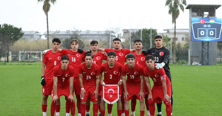 17 Yaş Altı Milli Futbol Takımı, Hindistan’ı 1-0 yendi!
