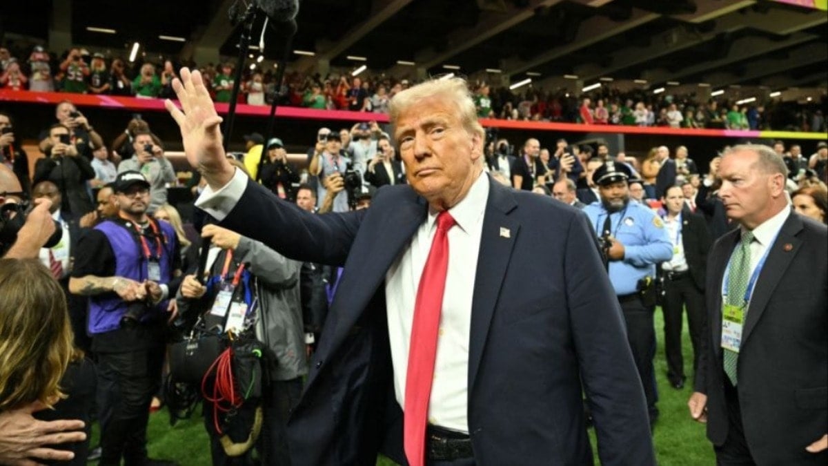 Trump, Super Bowl’un devre arası şovuna tepki gösterdi