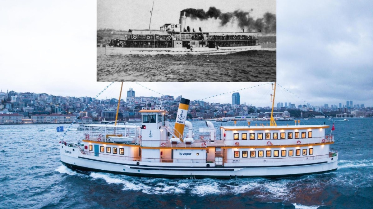 Efsane vapur yeniden İstanbul’da