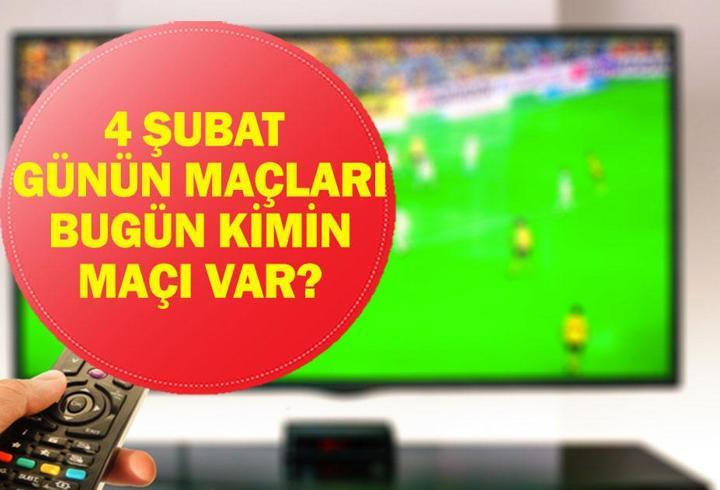 4 ŞUBAT GÜNÜN MAÇLARI: Bugün Hangi Maçlar Var? ZTK Galatasaray İstanbulspor Maçı Hangi Kanalda, Saat Kaçta? İşte 4 Şubat Çarşamba Günün Maçları…