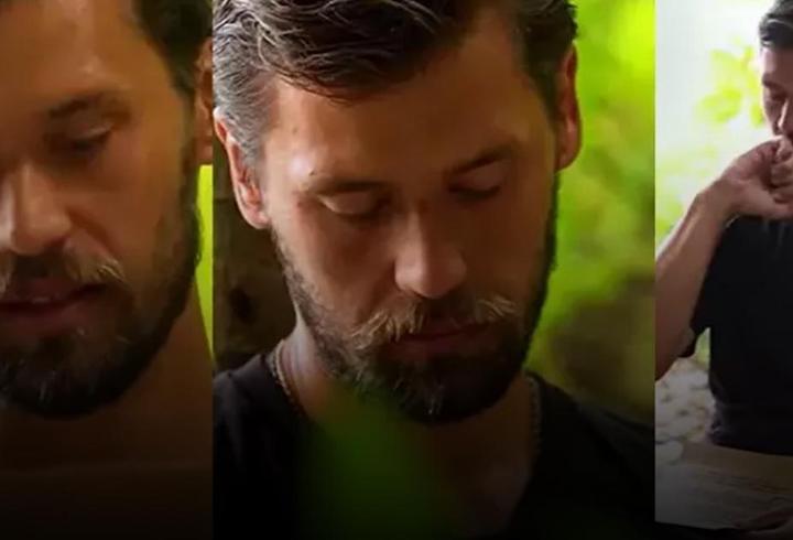 Survivor’da duygusal anlar! Serhan Onat, nişanlısından gelen mektubu okurken gözyaşlarını tutamadı