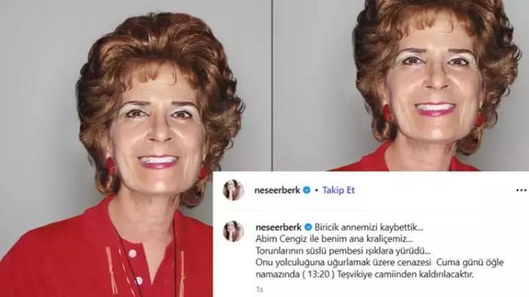 Neşe Erberkin annesi Gülşen Erberk hayatını kaybetti