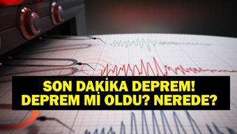 DEPREM SON DAKİKA 8 ŞUBAT Deprem mi oldu, nerede, kaç şiddetinde AFAD ve Kandilli Rasathanesi 8 Şubat son depremler listesi