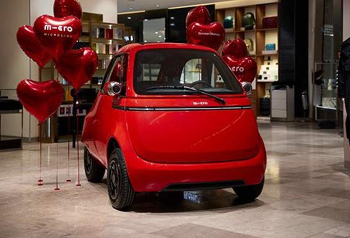 Microlino için şubat gösterisi