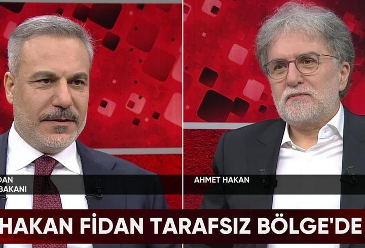 SON DAKİKA HABERİ: Dışişleri Bakanı Hakan Fidan CNN TÜRK’te