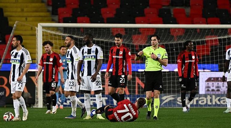 Gaziantep FK, Kasımpaşa’dan 3 puanı 10 kişiyle aldı