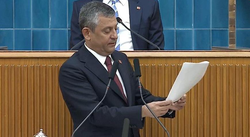 CHP’de Keçiören depremi! Özgür Özel mesajları Meclis kürsüsünde okudu: Küfür değil kişilik tespiti