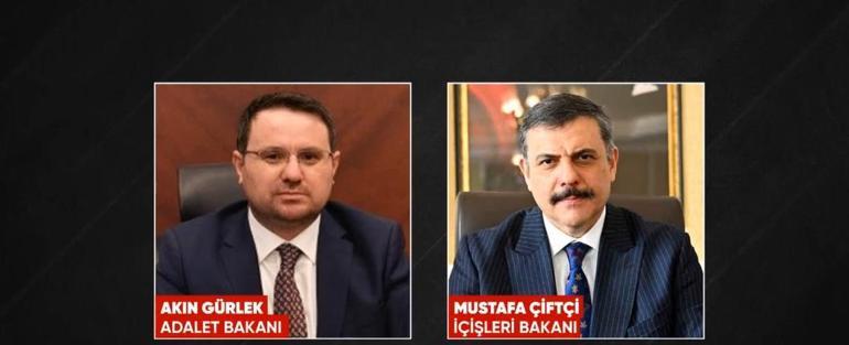 SON DAKİKA! Kabine’de değişiklik: İçişleri Bakanı Mustafa Çiftçi, Adalet Bakanı Akın Gürlek oldu