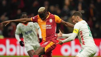 Galatasaray 3-1 Alanyaspor Maç Özeti | Lider, 3 puanı 3 golle aldı