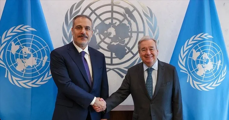 Bakan Fidan, BM Genel Sekreteri Guterres ile telefonda görüştü