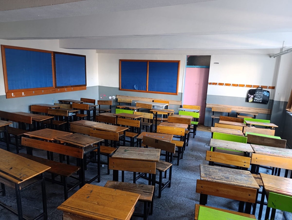 Sağanak sonrası bir ilçede okullar tatil edildi