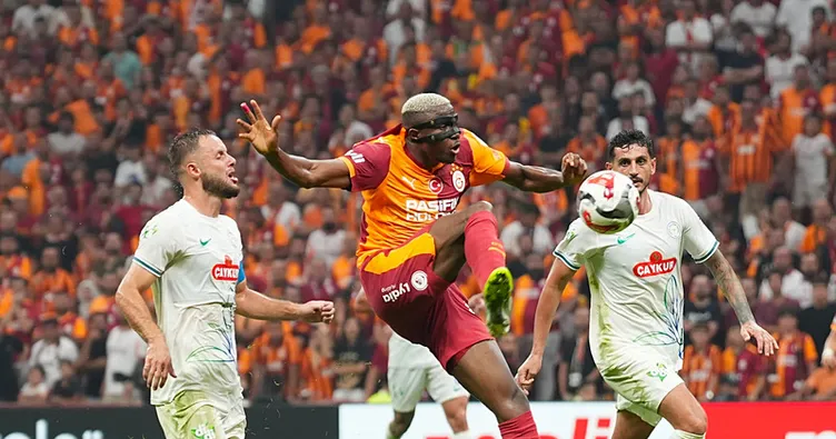 CANLI | Galatasaray, Çaykur Rizespor deplasmanında! Okan Buruk 11 tercihini yaptı…