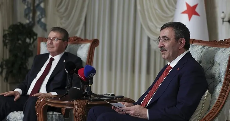 Cumhurbaşkanı Yardımcısı Yılmaz KKTC’de: “İş birliği içinde yolumuza devam edeceğiz”