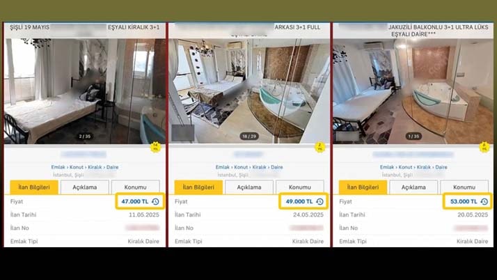 İstanbul’un göbeğinde emlakçıların fiyat oyunu