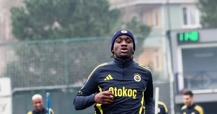Fenerbahçe, Gençlerbirliği maçına hazır! Sidiki Cherif sahaya çıktı…