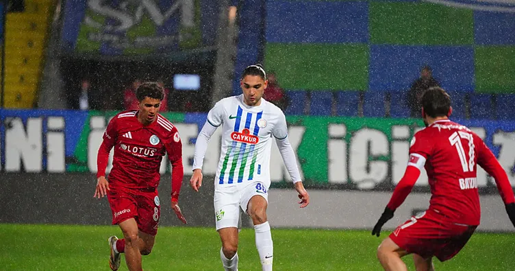 Rizespor kupada Beyoğlu Yeni Çarşı’ya takıldı! İstanbul ekibi puanla tanıştı