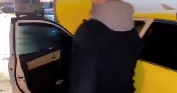 Hatay’da taksiyle büyük kaçış: Piyasa değeri 2 buçuk milyon TL!