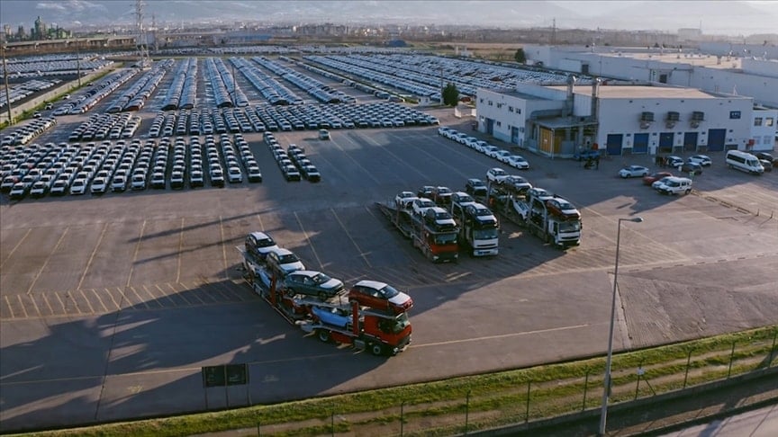 Otomotivden ocak ayı rekoru: 3,1 milyar dolarlık ihracat