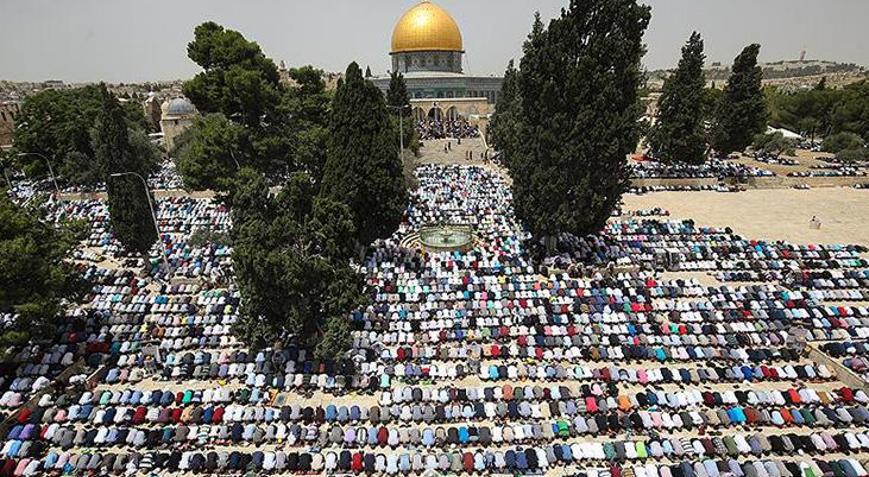 Ramazanın son cumasında İsrail’den Mescid-i Aksa engeli!