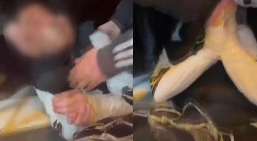 Fatih’te elleri ve ayakları bantlanarak akranları tarafından darbedildi; 3 gözaltı