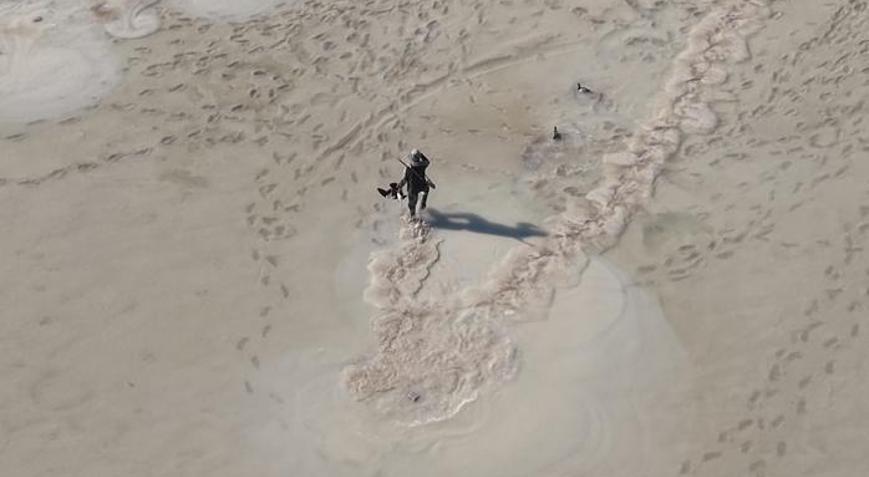 Aksaray’da kaçak avcılar görevlilere ateş açtı: Dronu düşürüp atla kaçtılar