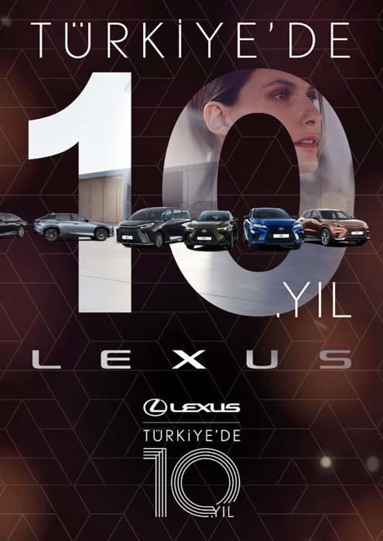 Lexus Türkiye’de 10. yaşına girdi