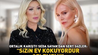 Ortalık karıştı Seda Sayandan Ömür Gedike sert sözler: SİZİN EV KOKUYORDUR, GELEMEM