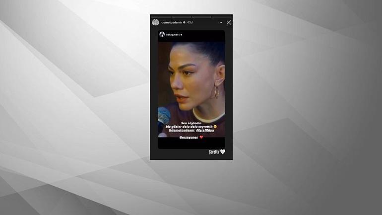 O söyledi, Eşref Rüyayı izleyen Ebru Gündeş ağladı