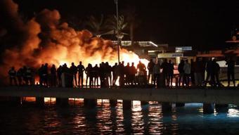 SON DAKİKA... Bodrumda marinada yangın: Milyonluk yatlar alev aldı