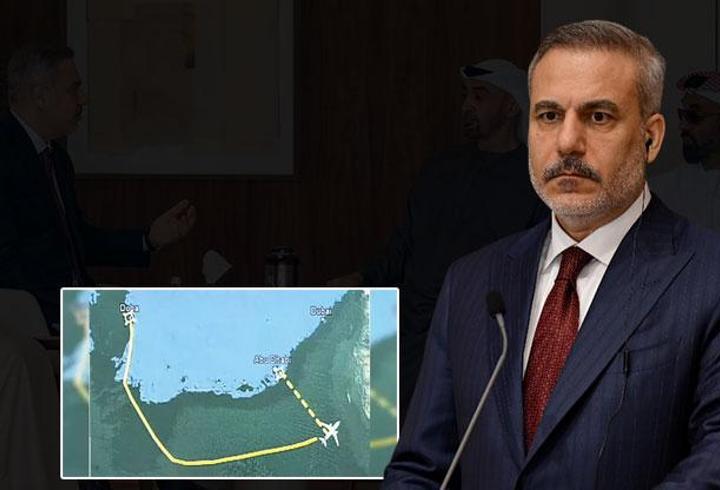 Dışişleri Bakanı Hakan Fidan’dan Körfez’de kritik barış turu: Uçağın rotası dikkat çekti