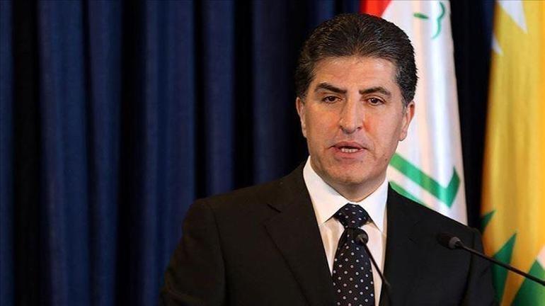 Irak Başbakanlık Ofisi duyurdu Barzaninin konutu vuruldu