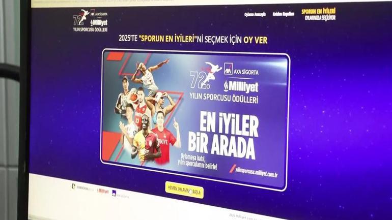 YILIN SPORCULARI BELLİ OLUYOR | 72. Axa Sigorta Milliyet Yılın Sporcusu Ödülleri Ödül Töreni 2 Nisanda