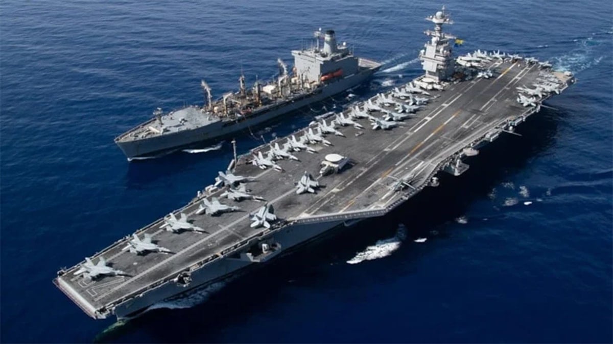 Akıbeti merak konusuydu! ABD’nin dev gemisinin nerede oldu ortaya çıktı