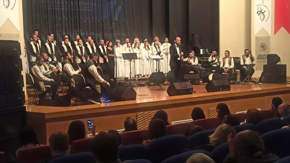 Antakya Medeniyetler Korosu Osmaniye’de konser verdi