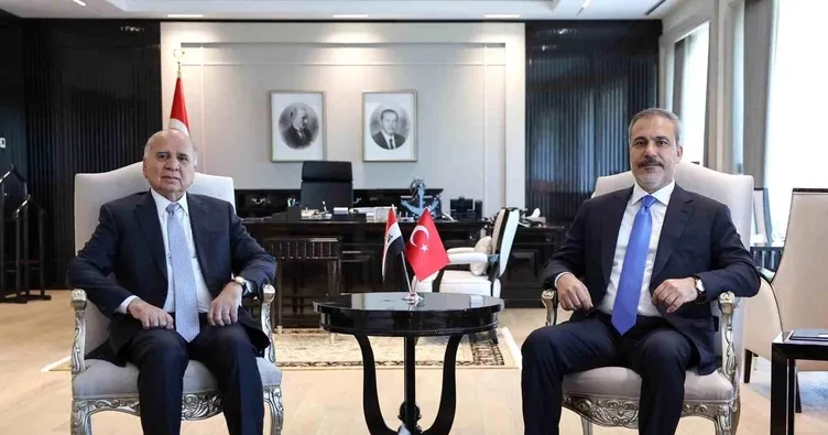Bakan Fidan Iraklı mevkidaşı ile görüştü!