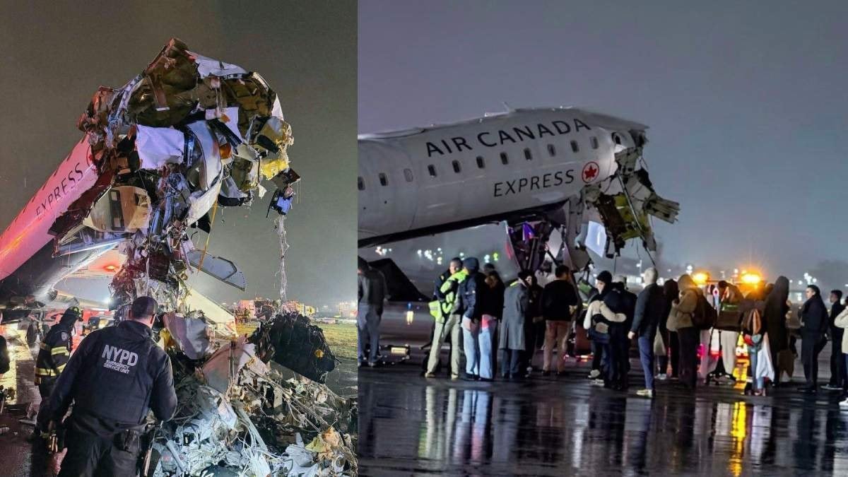 Yolcu uçağı itfaiye aracıyla çarpıştı: Ölü ve yaralılar var