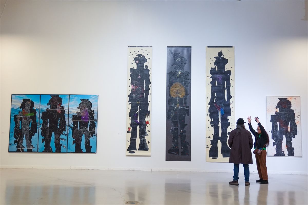 Hüsamettin Koçan’ın “Ben Bu” sergisi CerModern’de açıldı