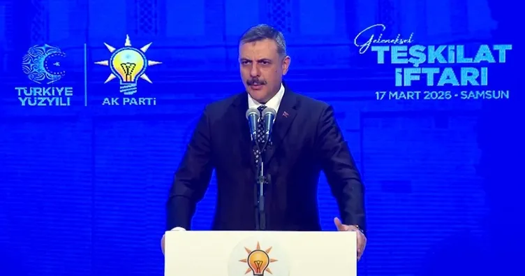 İçişleri Bakanı Mustafa Çiftçi Samsun Geleneksel Teşkilat İftarı’nda konuştu